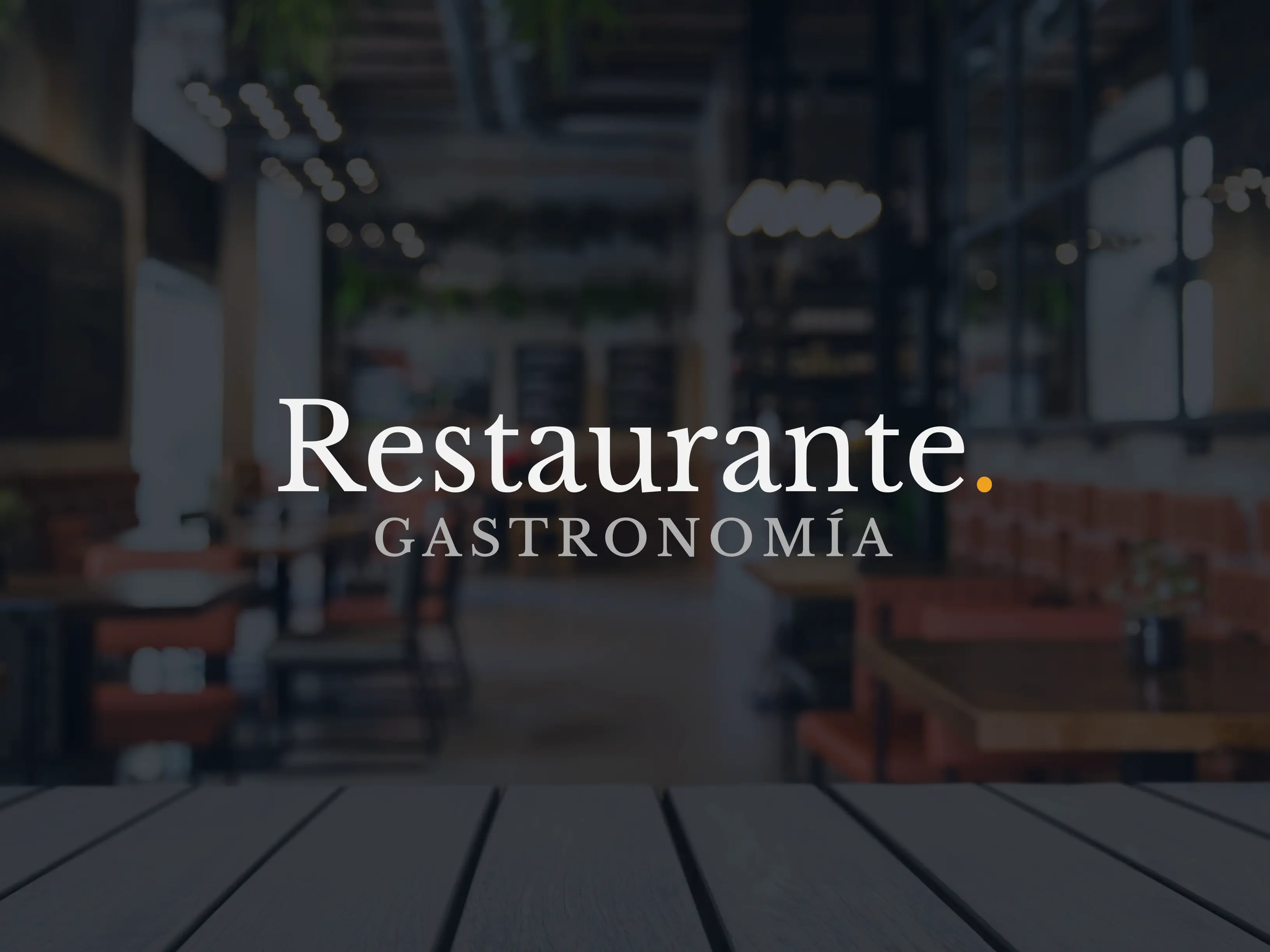 Restaurante Gastronomía